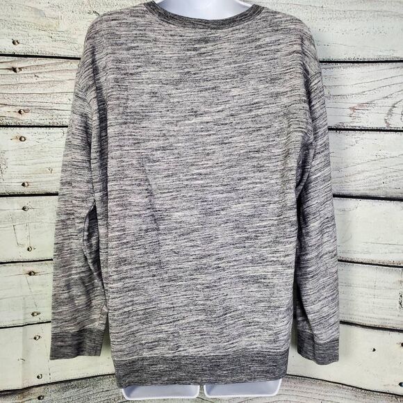 Victoria’s Secret PINK Women’s Gray Marled Crewneck Pullover Sweater S - Picture 3 of 5